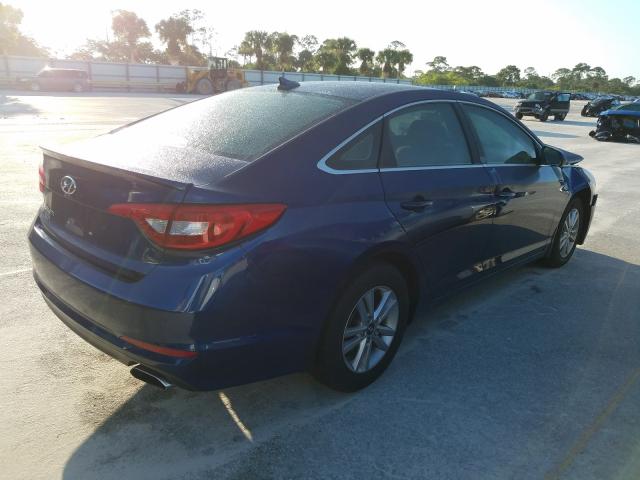 Photo 3 VIN: 5NPE24AF5HH596103 - HYUNDAI SONATA SE 