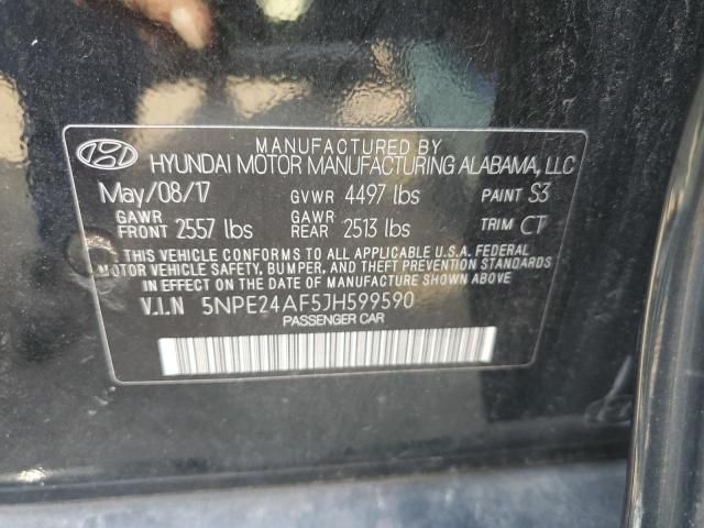 Photo 11 VIN: 5NPE24AF5JH599590 - HYUNDAI SONATA SE 