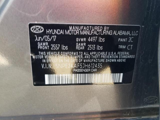 Photo 12 VIN: 5NPE24AF5JH612435 - HYUNDAI SONATA 