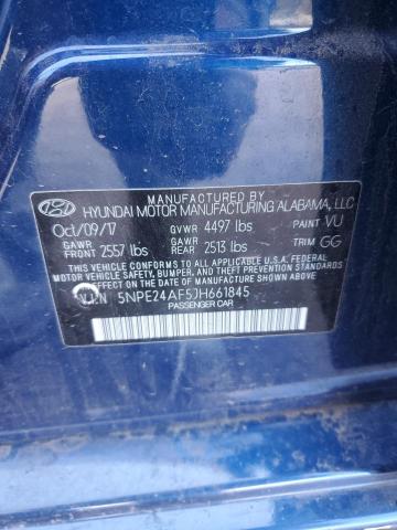 Photo 11 VIN: 5NPE24AF5JH661845 - HYUNDAI SONATA SE 