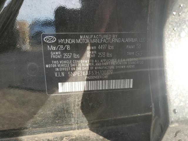 Photo 11 VIN: 5NPE24AF5JH700319 - HYUNDAI SONATA SE 