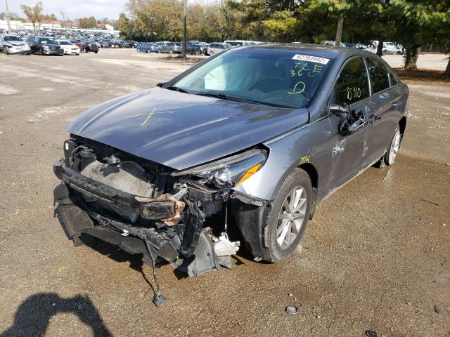 Photo 1 VIN: 5NPE24AF5JH711028 - HYUNDAI SONATA SE 