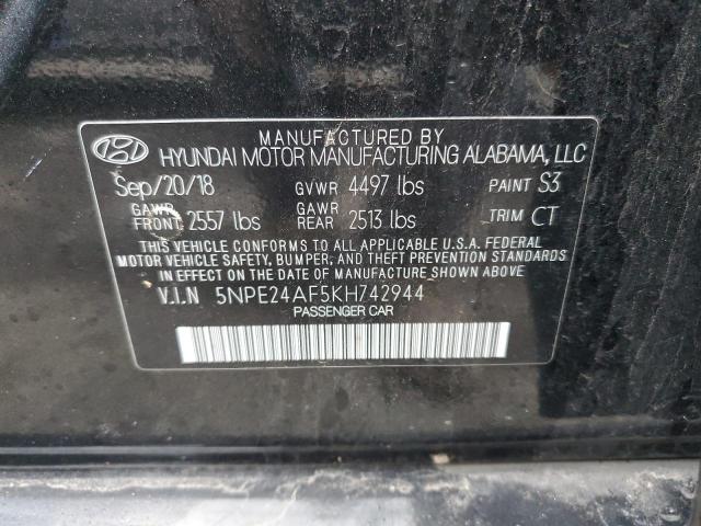 Photo 12 VIN: 5NPE24AF5KH742944 - HYUNDAI SONATA SE 