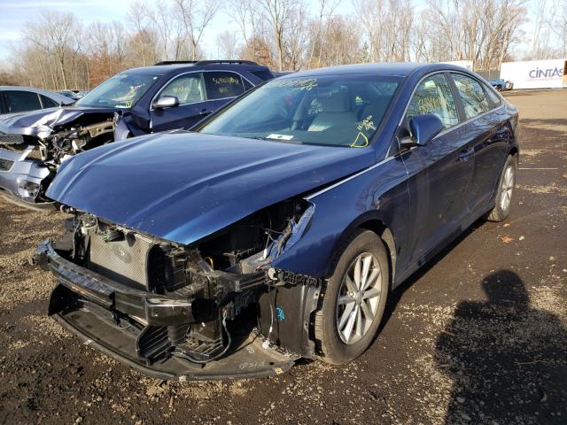 Photo 1 VIN: 5NPE24AF5KH766208 - HYUNDAI SONATA SE 