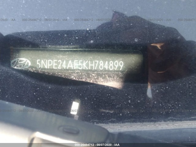 Photo 8 VIN: 5NPE24AF5KH784899 - HYUNDAI SONATA 