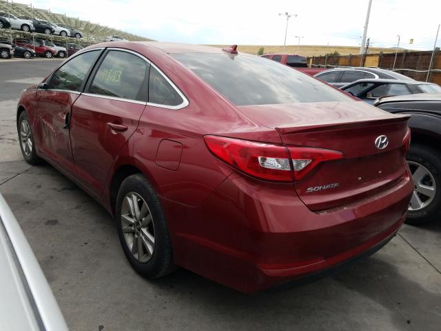 Photo 2 VIN: 5NPE24AF6FH001417 - HYUNDAI SONATA SE 