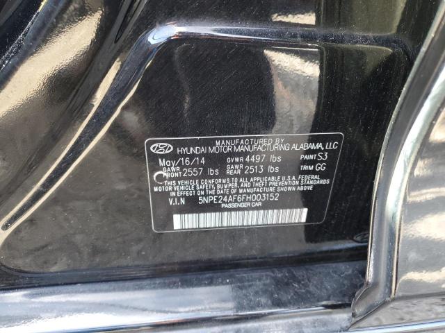 Photo 11 VIN: 5NPE24AF6FH003152 - HYUNDAI SONATA 