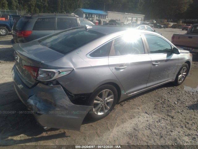 Photo 3 VIN: 5NPE24AF6FH005242 - HYUNDAI SONATA 