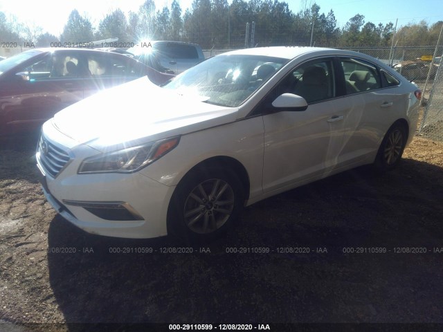 Photo 1 VIN: 5NPE24AF6FH007704 - HYUNDAI SONATA 