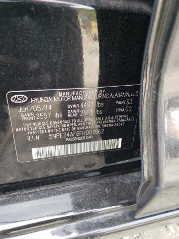 Photo 11 VIN: 5NPE24AF6FH007962 - HYUNDAI SONATA SE 