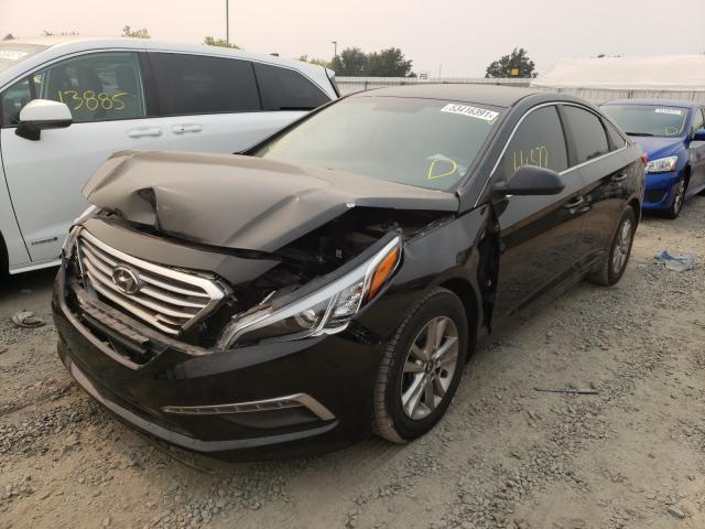 Photo 1 VIN: 5NPE24AF6FH008576 - HYUNDAI SONATA SE 