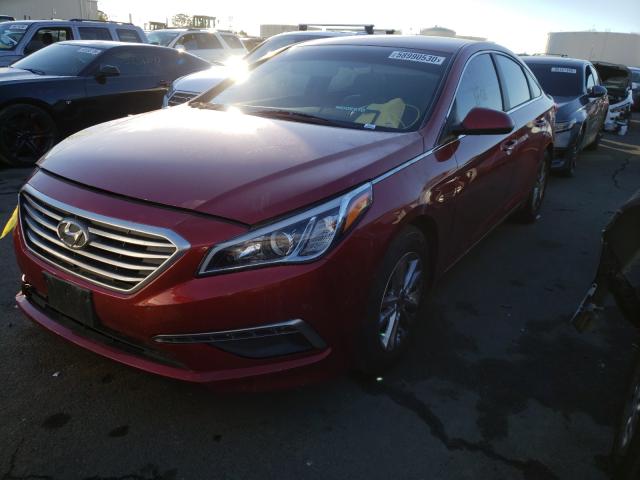 Photo 1 VIN: 5NPE24AF6FH013244 - HYUNDAI SONATA SE 