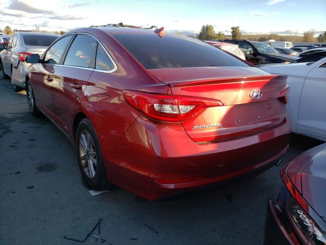 Photo 2 VIN: 5NPE24AF6FH013244 - HYUNDAI SONATA SE 