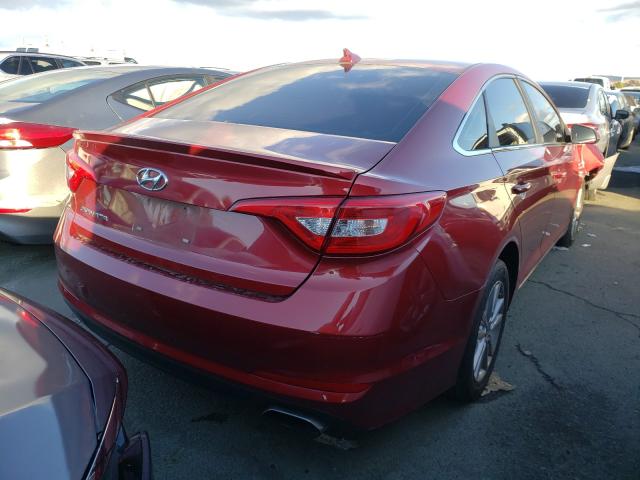 Photo 3 VIN: 5NPE24AF6FH013244 - HYUNDAI SONATA SE 