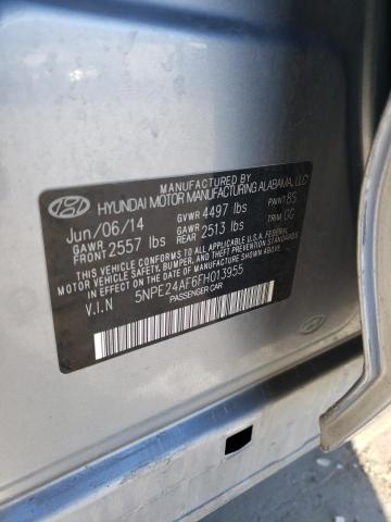 Photo 12 VIN: 5NPE24AF6FH013955 - HYUNDAI SONATA SE 