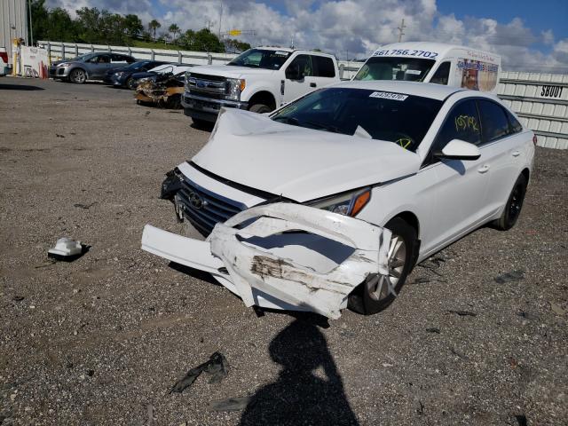 Photo 1 VIN: 5NPE24AF6FH017567 - HYUNDAI SONATA SE 