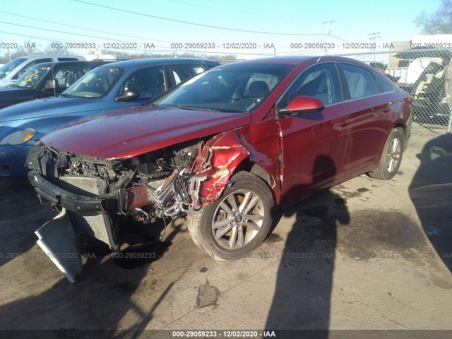 Photo 1 VIN: 5NPE24AF6FH021540 - HYUNDAI SONATA 