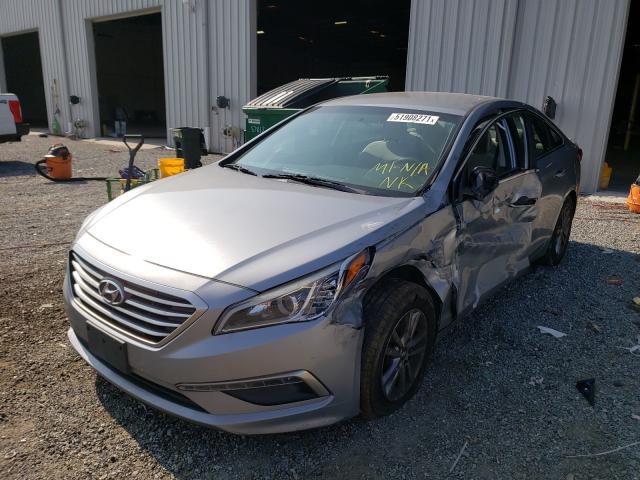 Photo 1 VIN: 5NPE24AF6FH023756 - HYUNDAI SONATA SE 