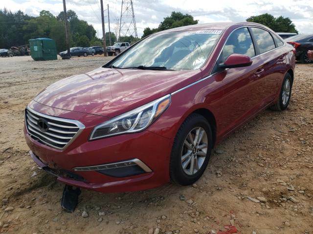 Photo 1 VIN: 5NPE24AF6FH024664 - HYUNDAI SONATA SE 