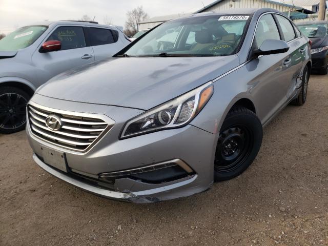 Photo 1 VIN: 5NPE24AF6FH035258 - HYUNDAI SONATA SE 