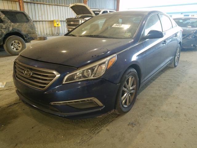 Photo 1 VIN: 5NPE24AF6FH037298 - HYUNDAI SONATA SE 