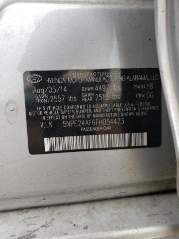 Photo 11 VIN: 5NPE24AF6FH054473 - HYUNDAI SONATA SE 