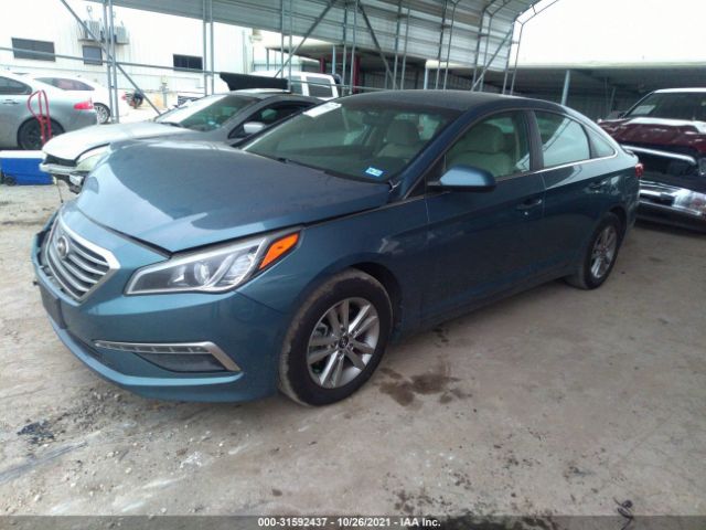 Photo 1 VIN: 5NPE24AF6FH056949 - HYUNDAI SONATA 