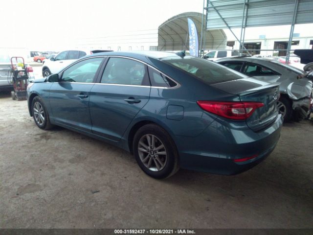 Photo 2 VIN: 5NPE24AF6FH056949 - HYUNDAI SONATA 