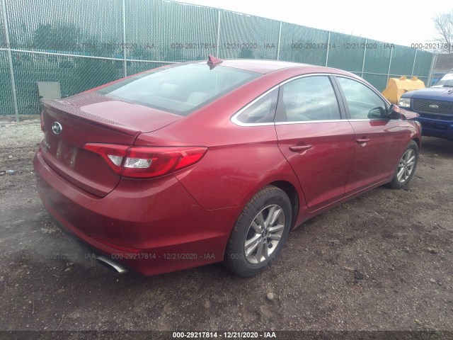 Photo 3 VIN: 5NPE24AF6FH062198 - HYUNDAI SONATA 