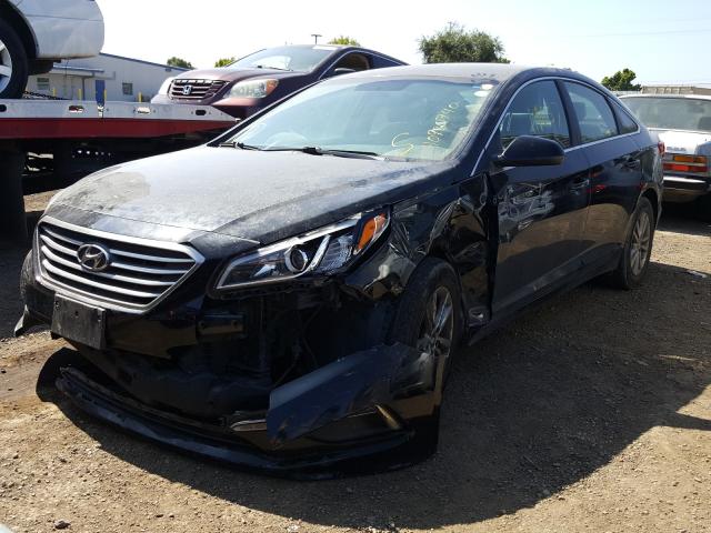 Photo 1 VIN: 5NPE24AF6FH081169 - HYUNDAI SONATA SE 