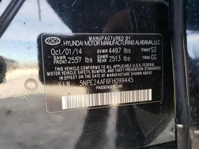 Photo 11 VIN: 5NPE24AF6FH099445 - HYUNDAI SONATA 