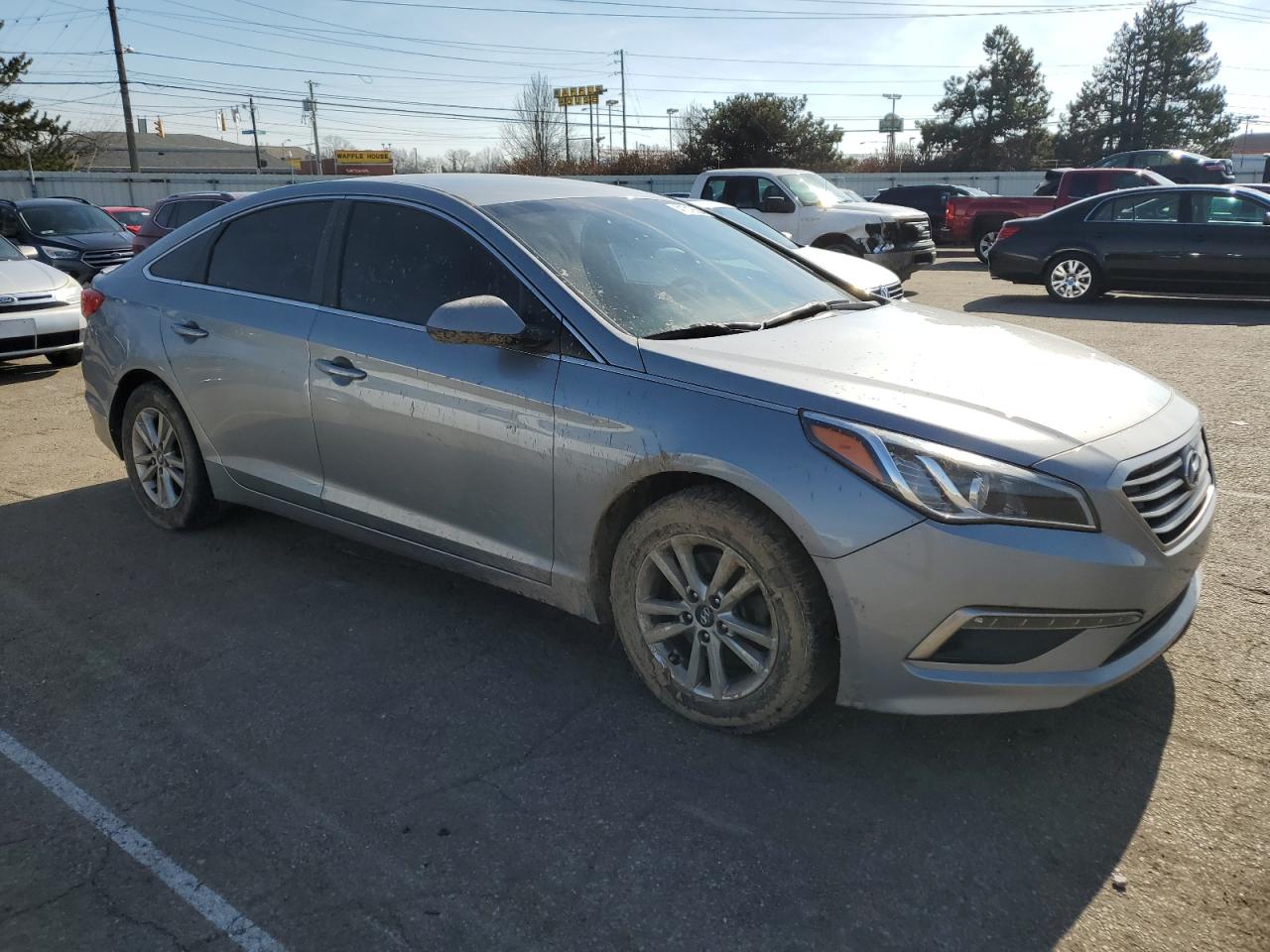 Photo 3 VIN: 5NPE24AF6FH108595 - HYUNDAI SONATA 