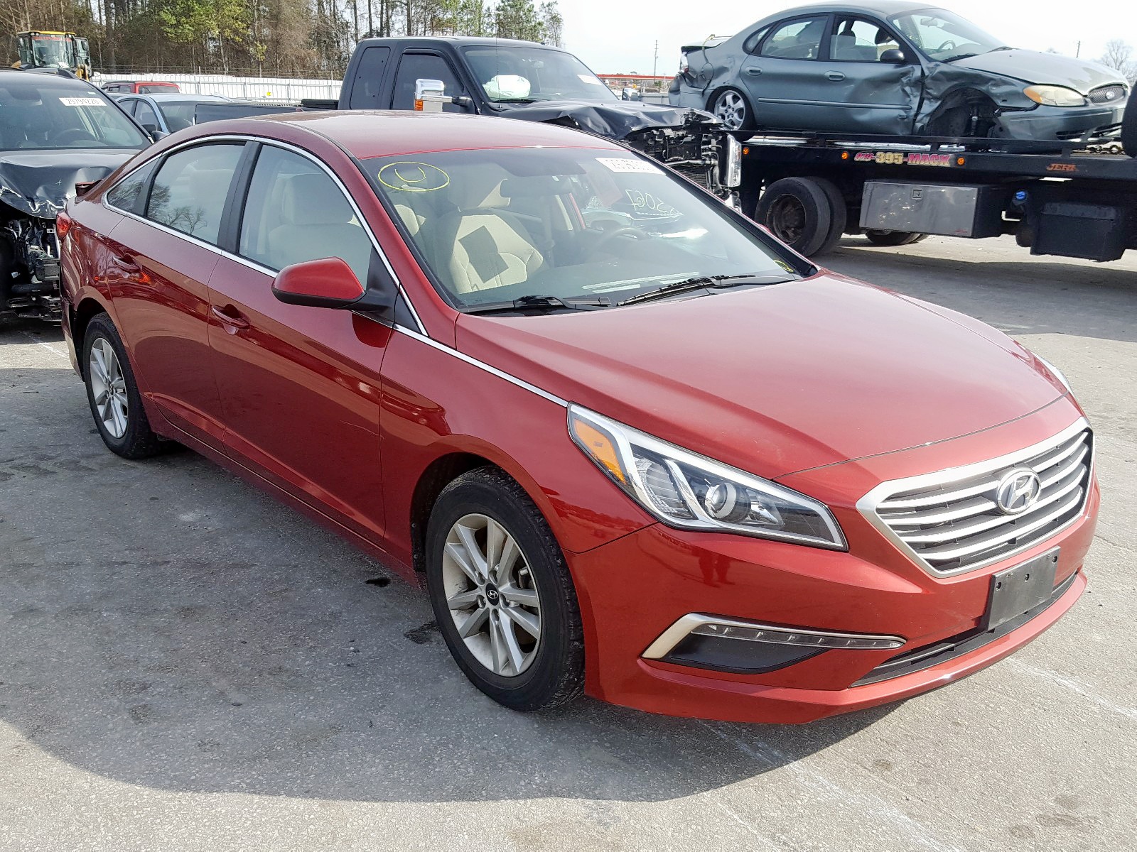 Photo 0 VIN: 5NPE24AF6FH108807 - HYUNDAI SONATA SE 