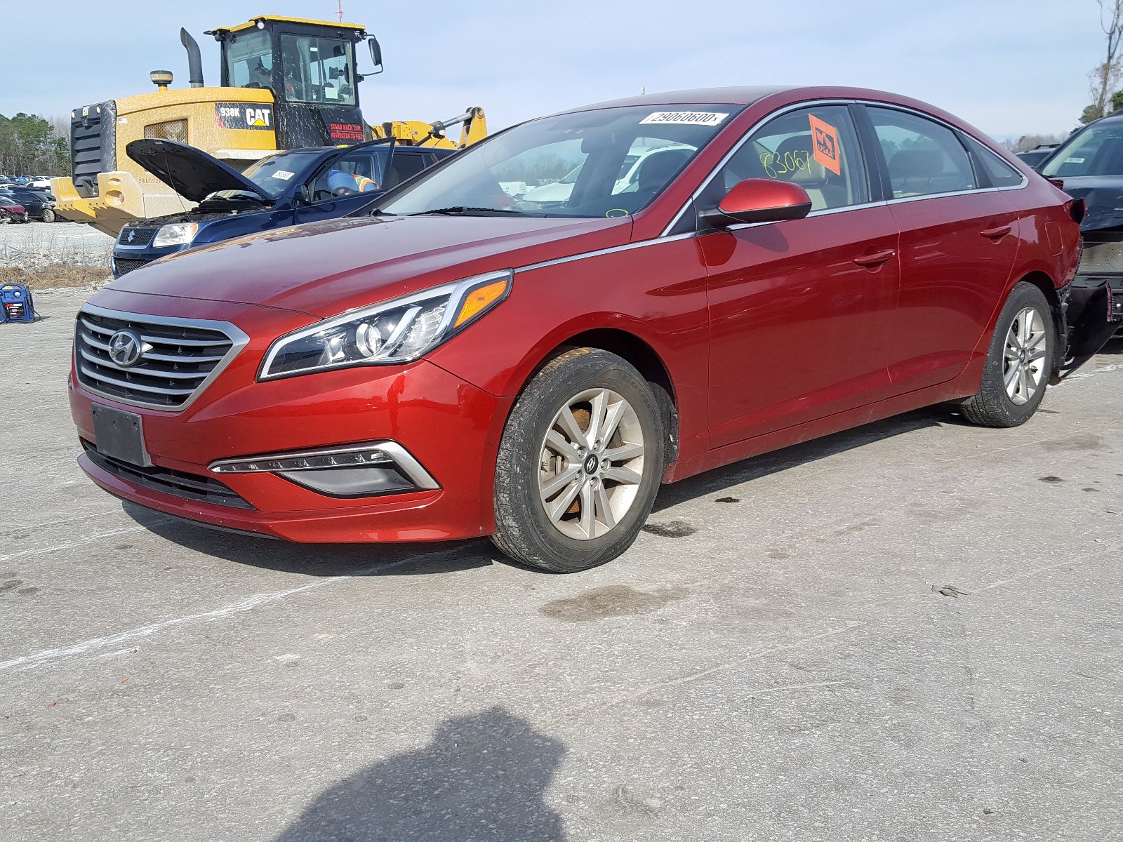 Photo 1 VIN: 5NPE24AF6FH108807 - HYUNDAI SONATA SE 