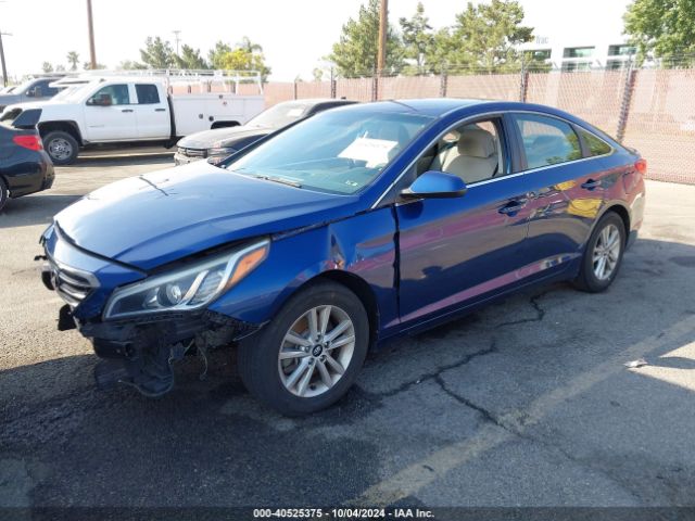 Photo 1 VIN: 5NPE24AF6FH119757 - HYUNDAI SONATA 