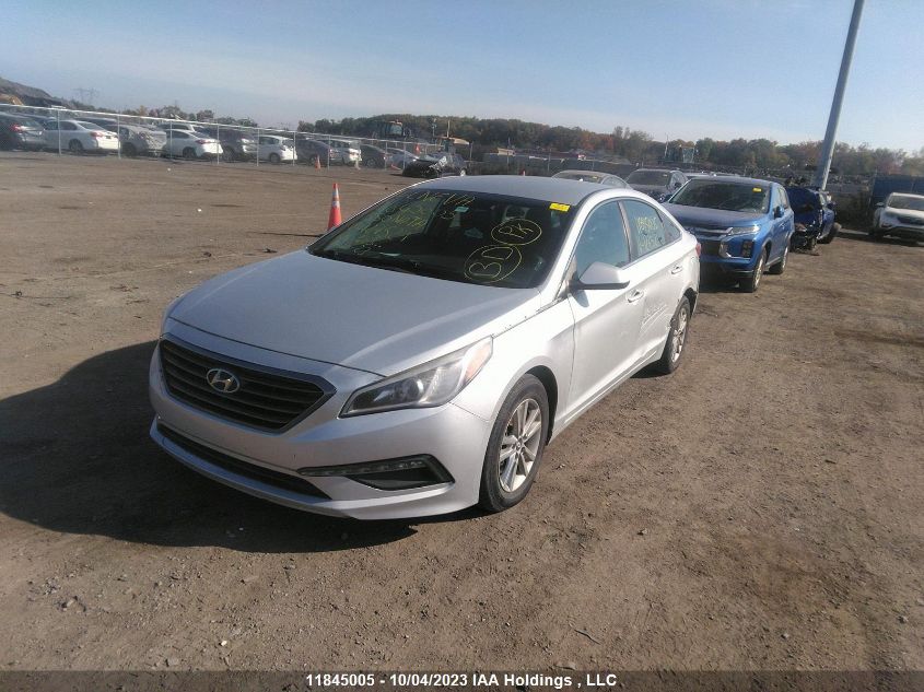 Photo 1 VIN: 5NPE24AF6FH127521 - HYUNDAI SONATA 