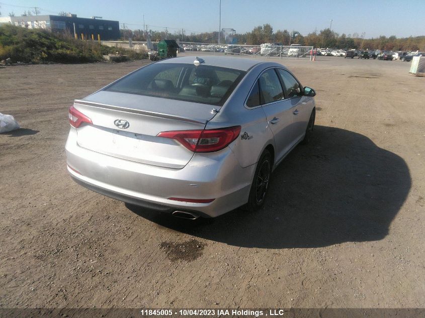 Photo 3 VIN: 5NPE24AF6FH127521 - HYUNDAI SONATA 