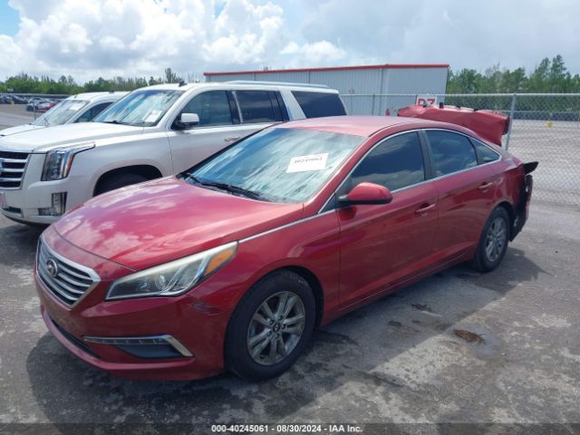 Photo 1 VIN: 5NPE24AF6FH133173 - HYUNDAI SONATA 