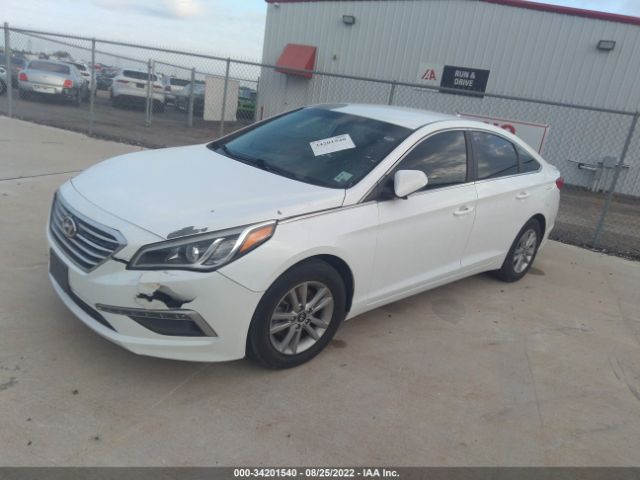 Photo 1 VIN: 5NPE24AF6FH152970 - HYUNDAI SONATA 