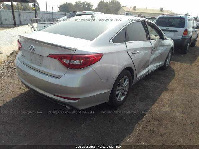 Photo 3 VIN: 5NPE24AF6FH155061 - HYUNDAI SONATA 