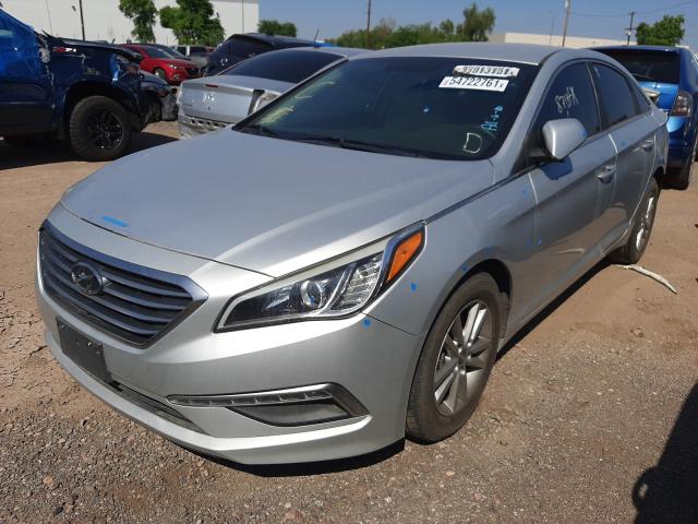 Photo 1 VIN: 5NPE24AF6FH166240 - HYUNDAI SONATA SE 