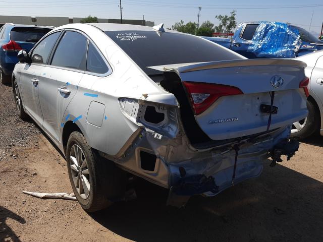 Photo 2 VIN: 5NPE24AF6FH166240 - HYUNDAI SONATA SE 