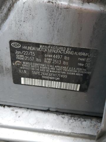 Photo 11 VIN: 5NPE24AF6FH171499 - HYUNDAI SONATA SE 