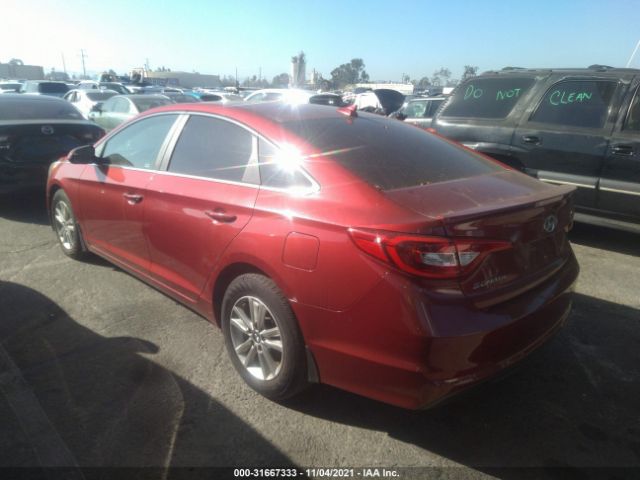 Photo 2 VIN: 5NPE24AF6FH177576 - HYUNDAI SONATA 