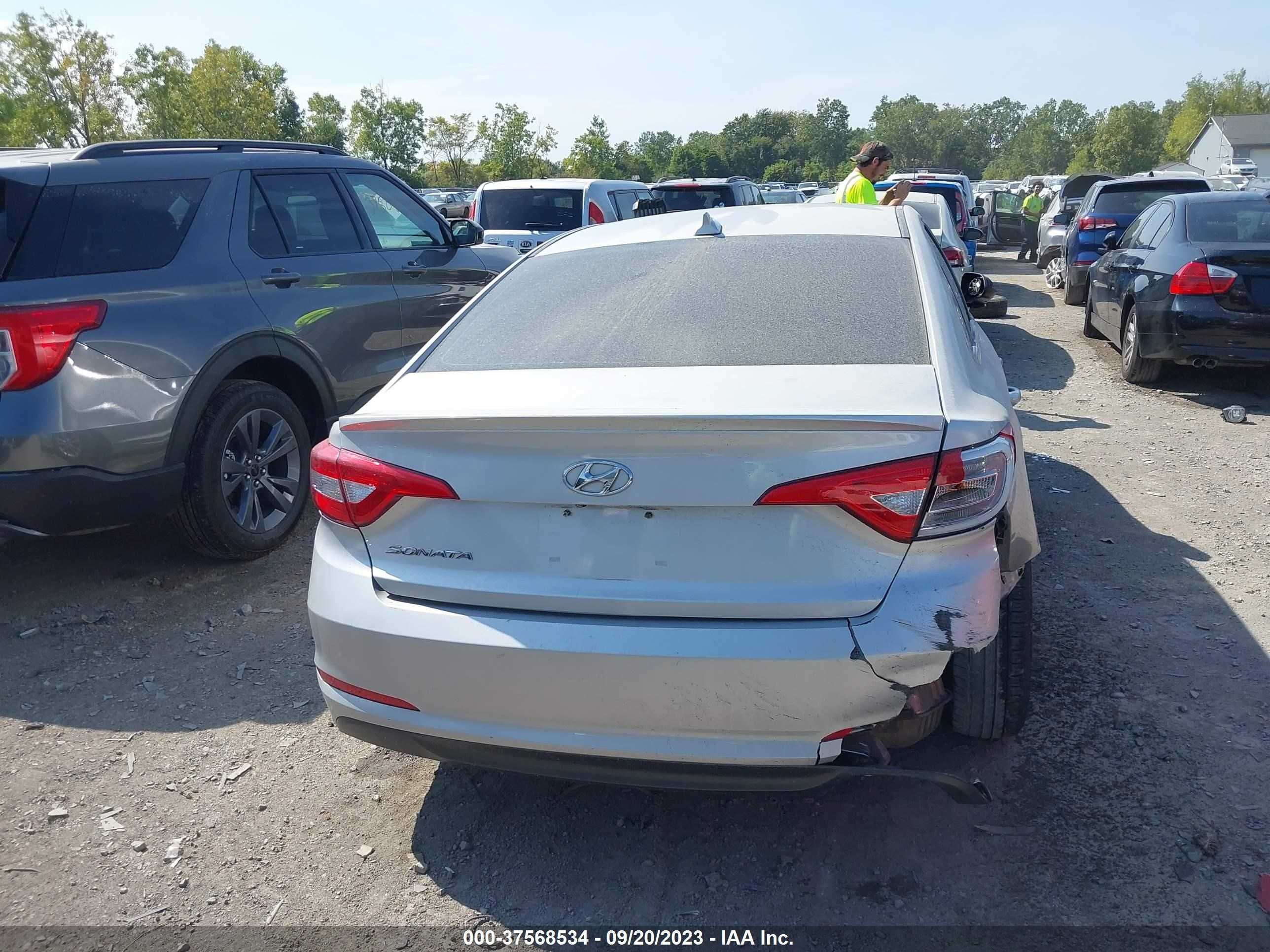 Photo 15 VIN: 5NPE24AF6FH181045 - HYUNDAI SONATA 