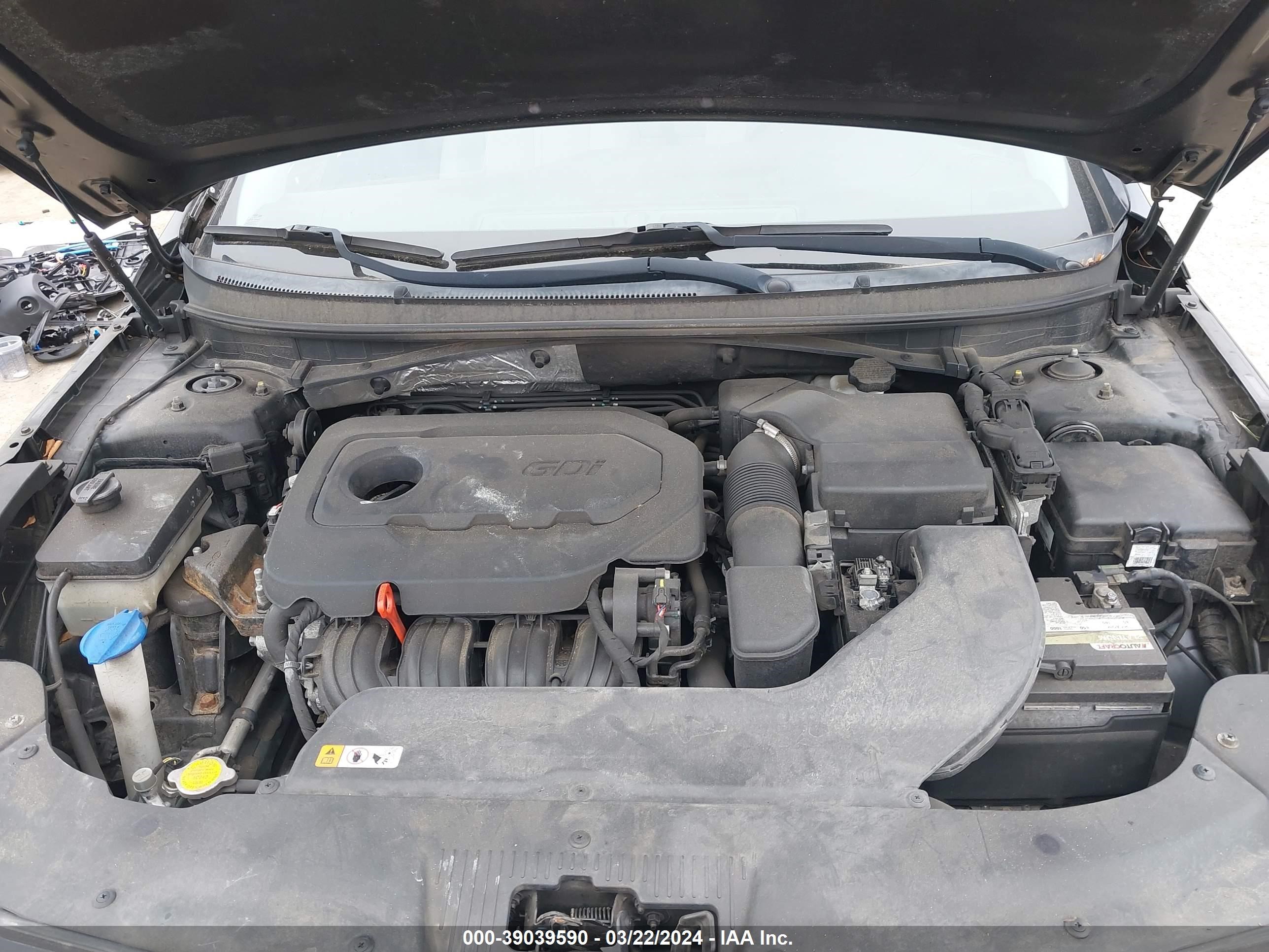 Photo 9 VIN: 5NPE24AF6FH202718 - HYUNDAI SONATA 