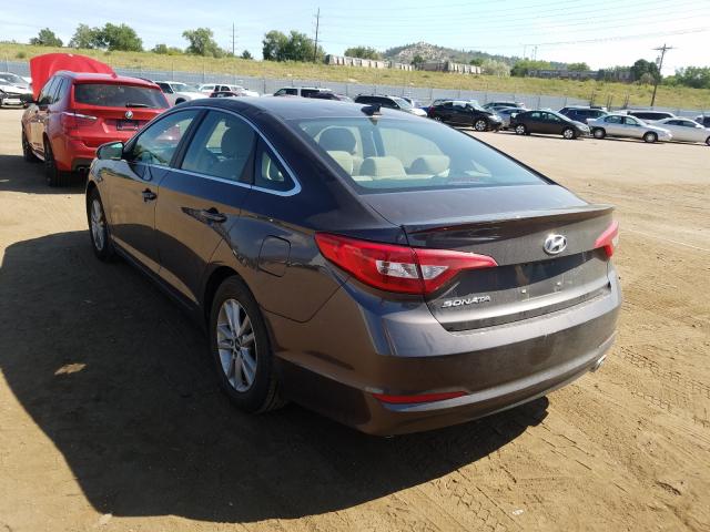 Photo 2 VIN: 5NPE24AF6FH212374 - HYUNDAI SONATA SE 