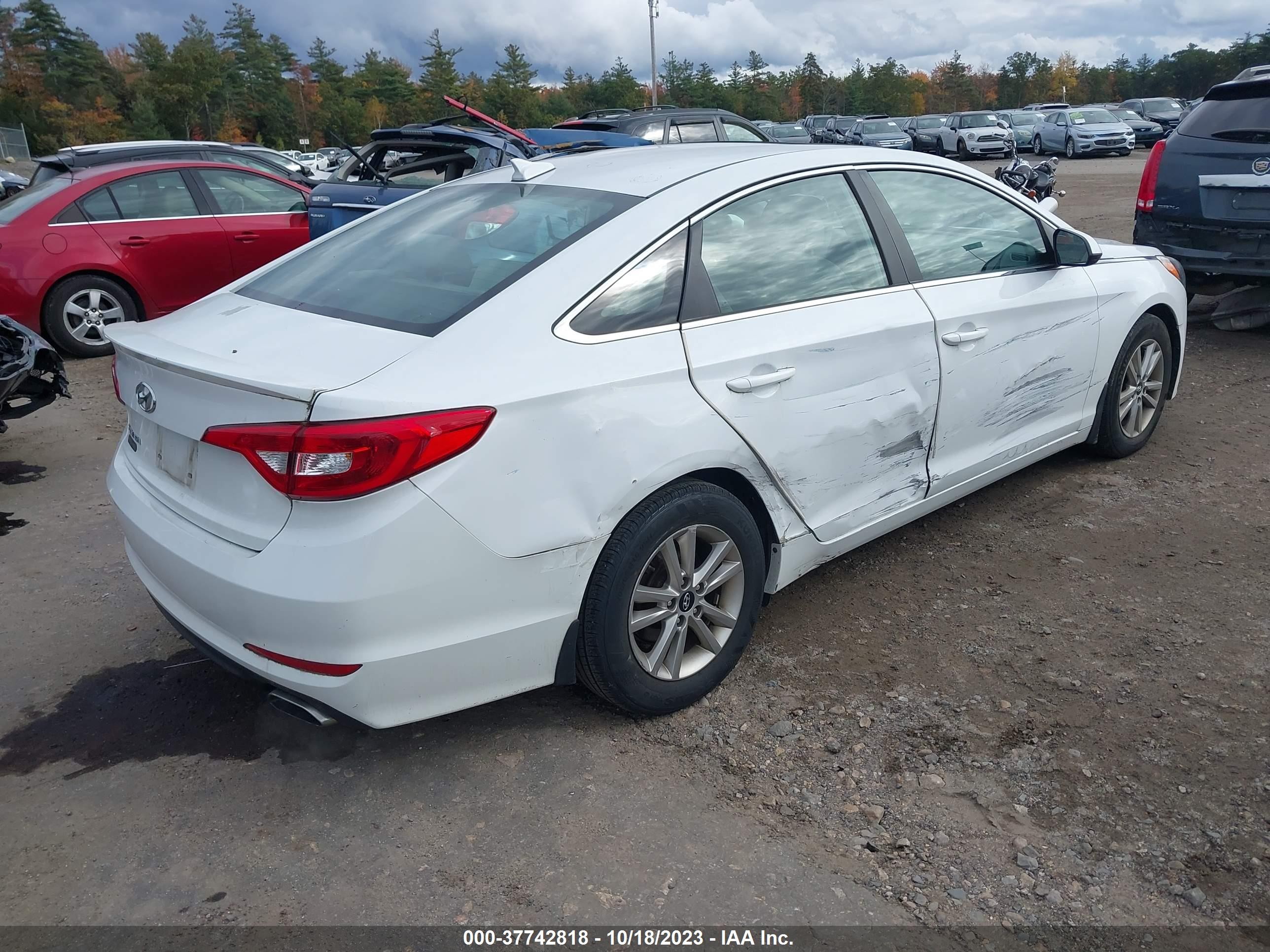 Photo 3 VIN: 5NPE24AF6FH231541 - HYUNDAI SONATA 