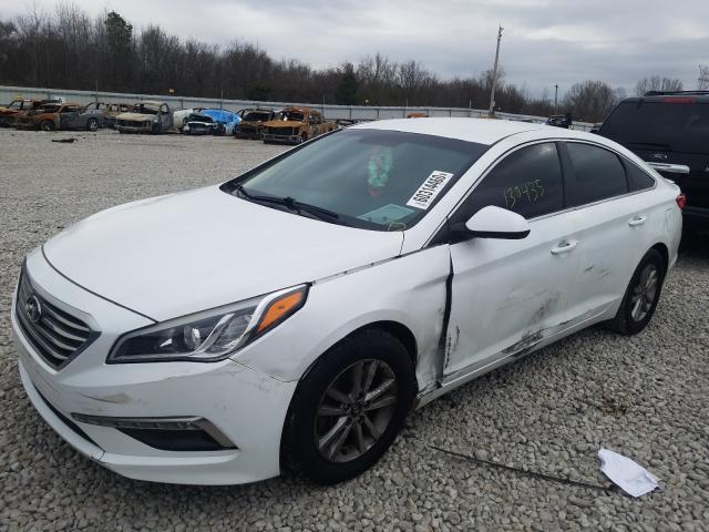 Photo 1 VIN: 5NPE24AF6FH242457 - HYUNDAI SONATA SE 