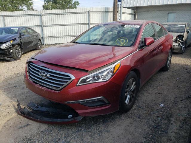 Photo 1 VIN: 5NPE24AF6FH247173 - HYUNDAI SONATA SE 